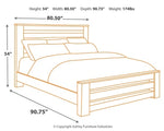 Cama con paneles Zelen King