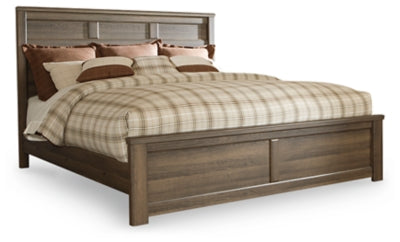 Cama King con paneles Juararo