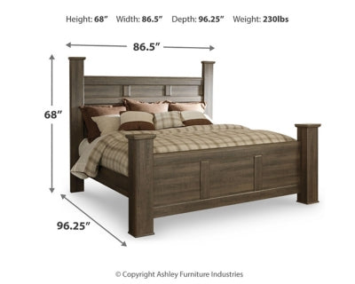 Cama con dosel California King de Juararo