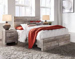 Cama Queen Effie con dos cajones de almacenamiento