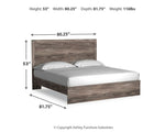 Ralinksi King Panel Bed