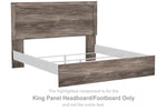 Cabecera/pie de cama con panel Ralinksi King