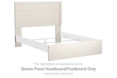 Cabecera/pie de cama con paneles Stelsie Queen