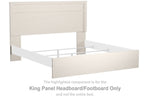 Cabecera/pie de cama con panel Stelsie King