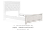 Pie de cama con panel Queen de Altyra