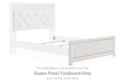 Pie de cama con panel Queen de Altyra