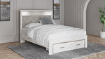 Pie de cama con almacenamiento Altyra Queen