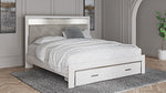 Pie de cama con almacenamiento Altyra King