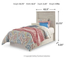 Willowton Twin Panel Headboard