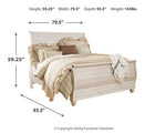 Willowton King Sleigh Bed