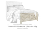 Pie de cama con panel cruzado Bellaby Queen