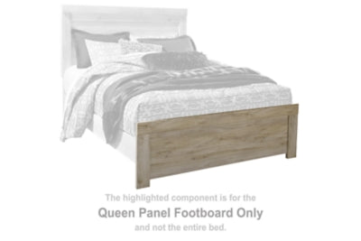 Pie de cama con panel Queen de Bellaby