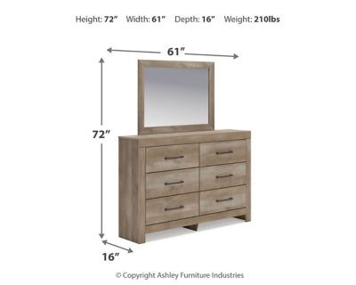 Gachester Dresser and Mirror