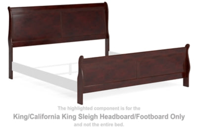 Cabecera/pie de cama estilo trineo Alisdair King/California King