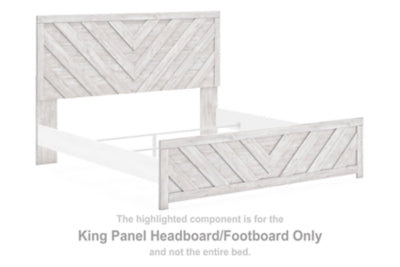 Cabecera/pie de cama con panel King Cayboni