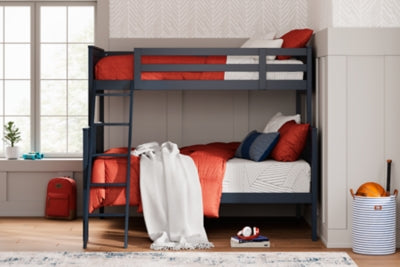 Nextonfort Twin over Full Bunk Bed with Mattresses