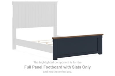 Estribo de cama Landocken de panel completo con listones