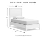 Binterglen Twin Panel Bed