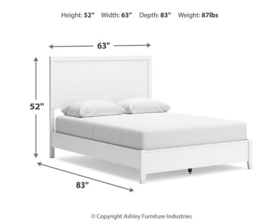 Binterglen Queen Panel Bed