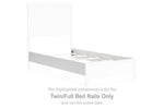 Barandillas para cama individual/doble Binterglen