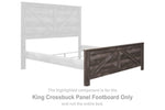 Wynnlow King Crossbuck Panel Footboard