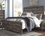 Cama con paneles Wynnlow King Crossbuck