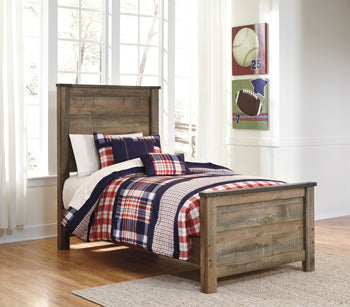 Cama individual con paneles Trinell
