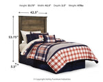 Trinell Twin Panel Headboard