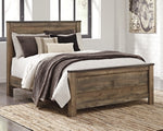 Cama Queen con paneles Trinell