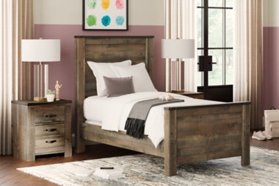 Cama individual con paneles Trinell