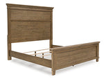 Pie de cama con paneles Mylarken King/California King y listones
