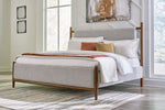 Cabecera/pie de cama/listones tapizados Lyncott King/California King