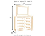 Starmore Dresser and Mirror
