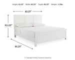 Cama con paneles Fortman King