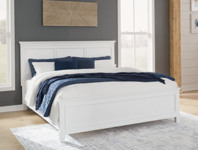 Cama con paneles Fortman King