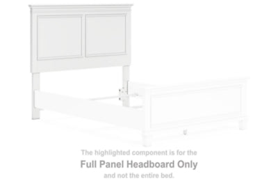 Cabecero de panel completo Fortman