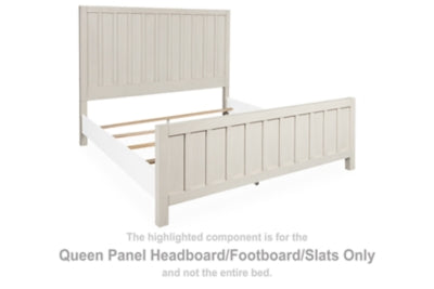 Cabecera/pie de cama/listones Shaybrock Queen Panel