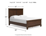 Danabrin Full Panel Bed