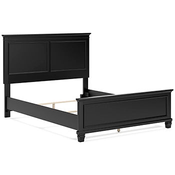 Pie de cama con panel Queen de Lanolee