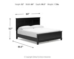 Cama con paneles California King de Lanolee
