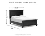 Lanolee Full Panel Bed
