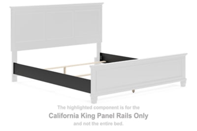 Rieles de panel Lanolee California King