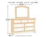 Flynnter Dresser and Mirror