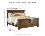 Cama con paneles Flynnter King