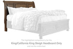 Cabecero tipo trineo Flynnter King/California King