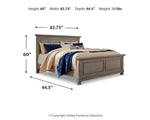 Lettner California King Panel Bed