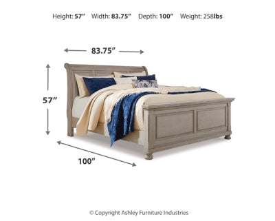 Lettner California King Sleigh Bed