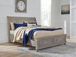 Cabecero de trineo Lettner King/California King