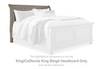 Cabecero de trineo Lettner King/California King