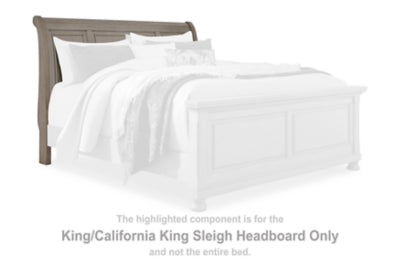 Cabecero de trineo Lettner King/California King